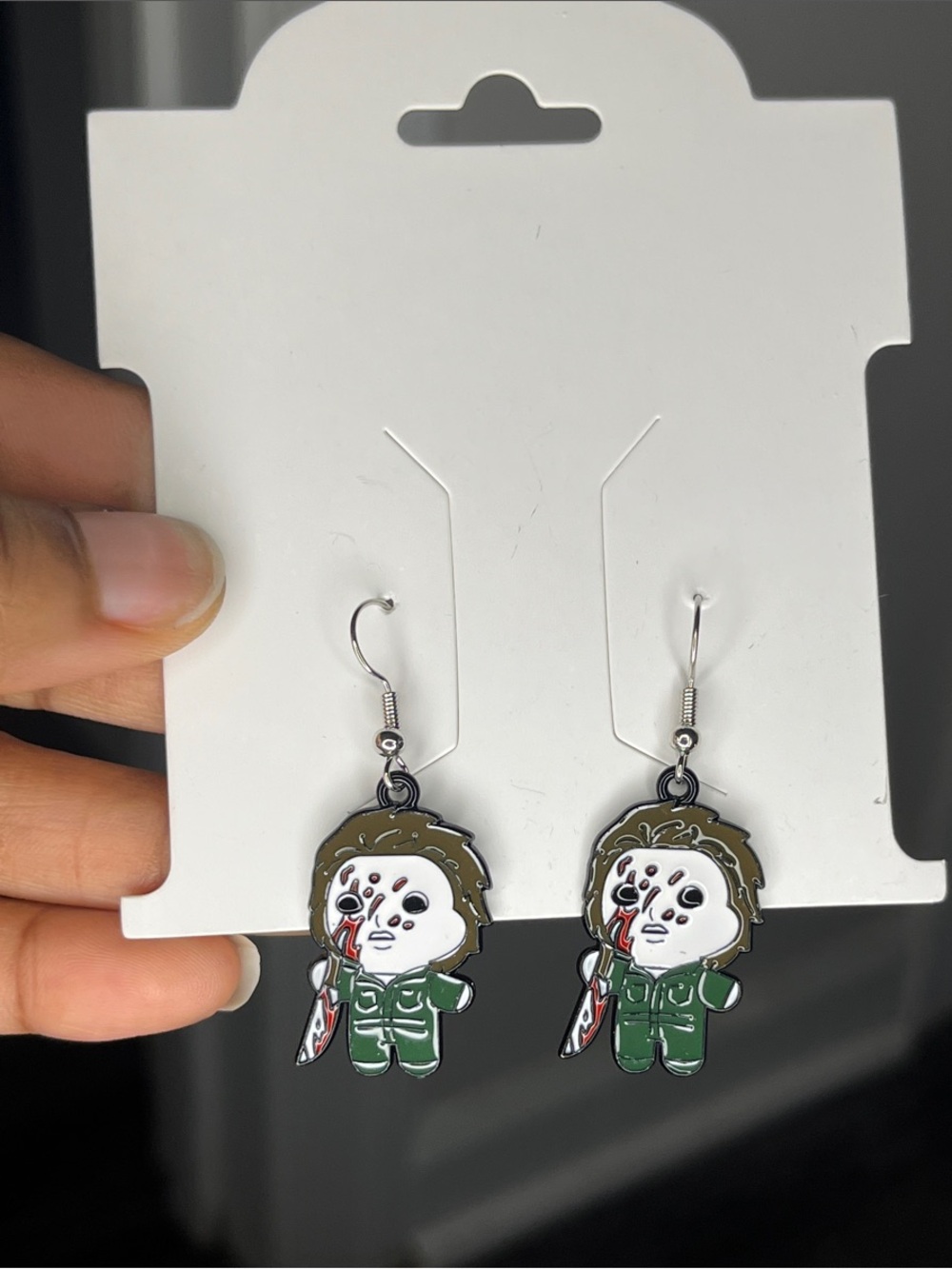 Michael Myers Horror Earrings